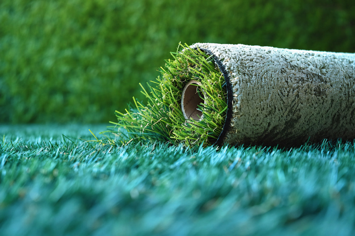 Synthetic lawn turf